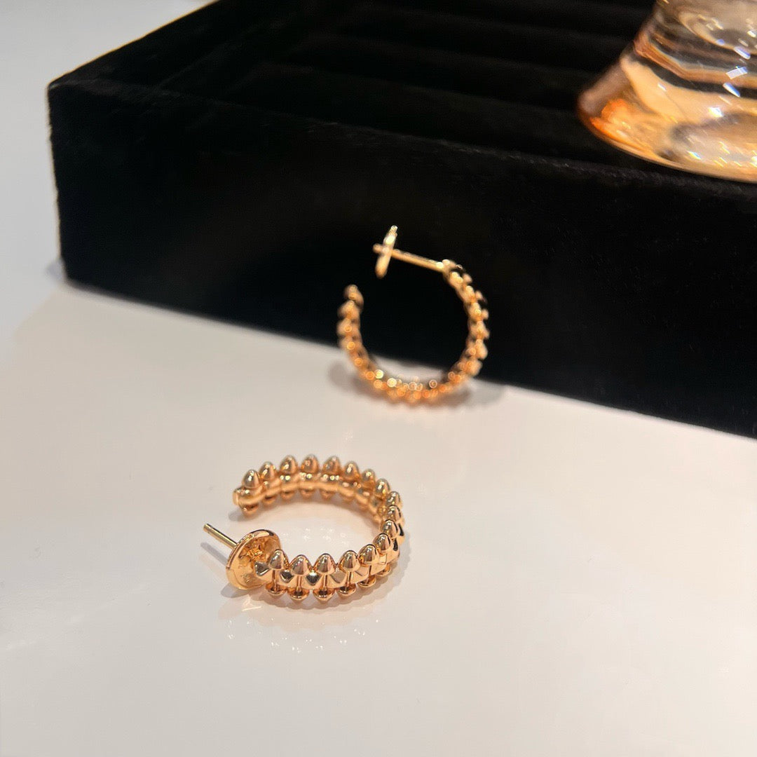 ¡®Aura Jewels¡¯CLASH SMALL HOOP EARRINGS
