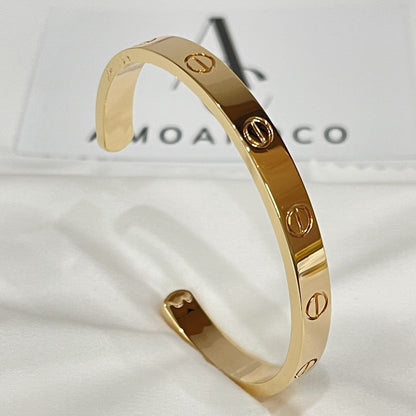 ¡®Aura Jewels¡¯LOVE BRACELET 6.1MM OPEN CUFF