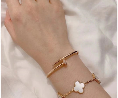 ¡®Aura Jewels¡¯JUSTE BRACELET 2.5MM DIAMONDS