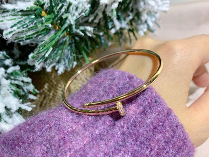 ¡®Aura Jewels¡¯JUSTE BRACELET 2.5MM DIAMONDS