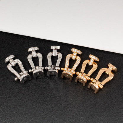 ¡®Aura Jewels¡¯FORCE LARGE HORSESHOE NO DIAMOND BRACELET GOLD