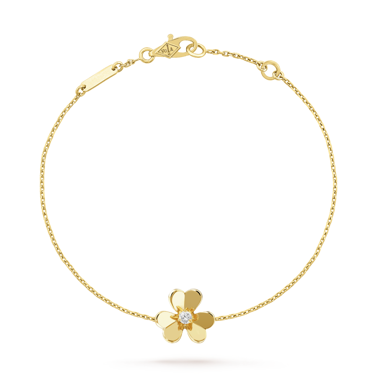¡®Aura Jewels¡¯FRIVOLE GOLD FLOWER PINK MALACHITE BRACELET