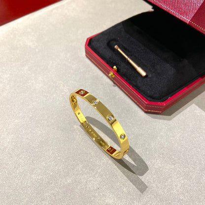 ¡®Aura Jewels¡¯LOVE BRACELET 6.1MM 10 DIAMONDS