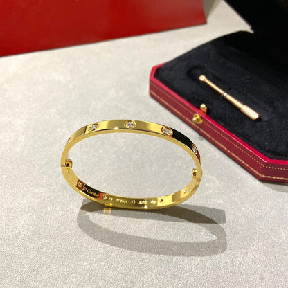 ¡®Aura Jewels¡¯LOVE BRACELET 6.1MM 10 DIAMONDS
