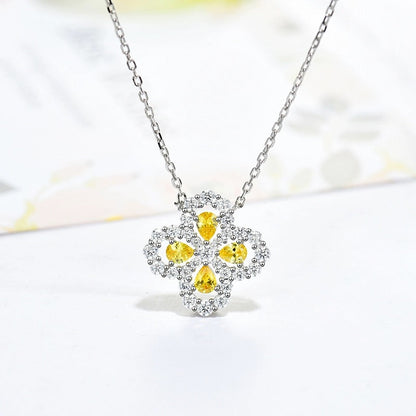 ¡®Aura Jewels¡¯LOOP NECKLACE FULL MOTIF DIAMOND 16MM MULTIPLE COLORS