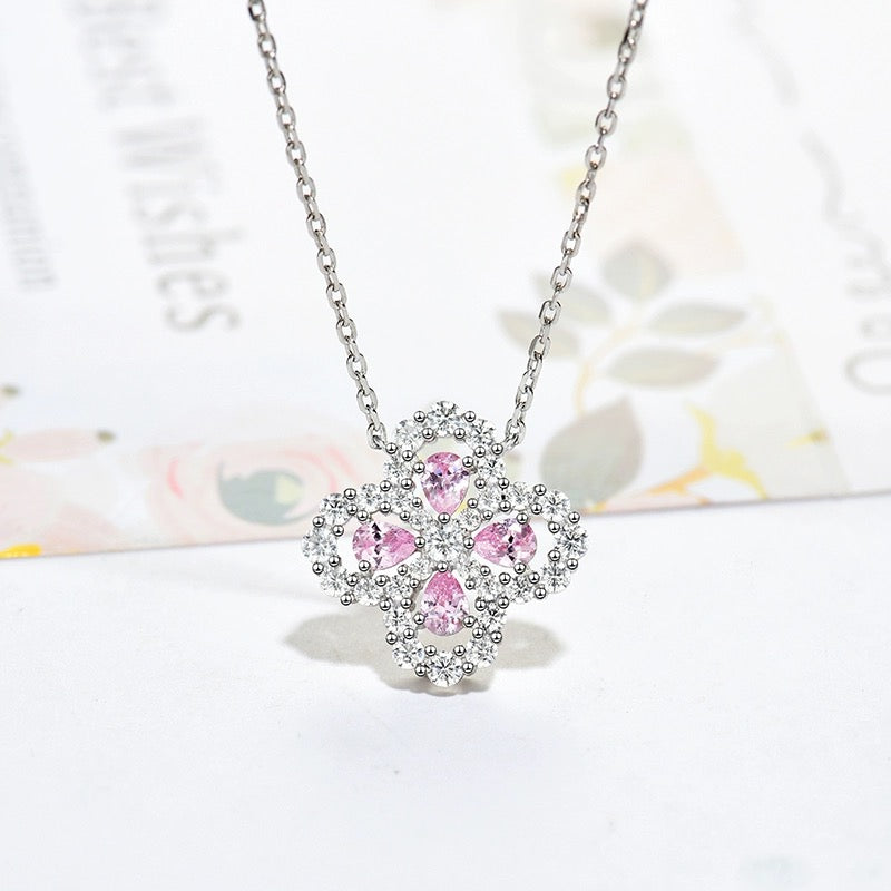 ¡®Aura Jewels¡¯LOOP NECKLACE FULL MOTIF DIAMOND 16MM MULTIPLE COLORS
