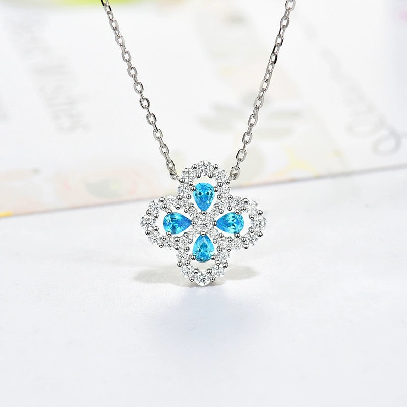 ¡®Aura Jewels¡¯LOOP NECKLACE FULL MOTIF DIAMOND 16MM MULTIPLE COLORS