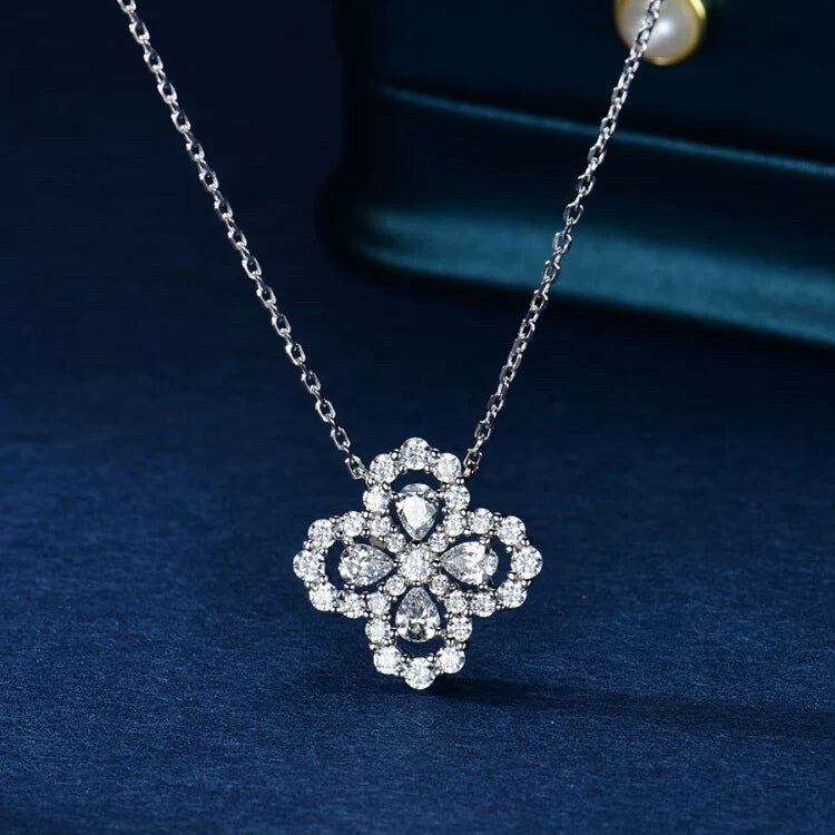 ¡®Aura Jewels¡¯LOOP NECKLACE FULL MOTIF DIAMOND 16MM MULTIPLE COLORS