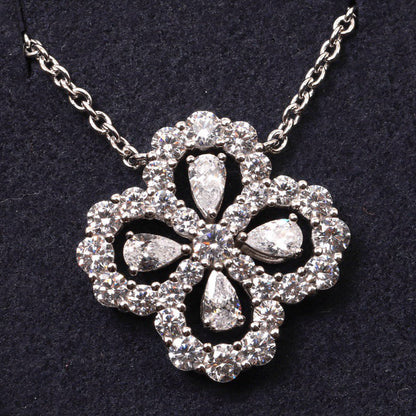 ¡®Aura Jewels¡¯LOOP NECKLACE FULL MOTIF DIAMOND 16MM MULTIPLE COLORS