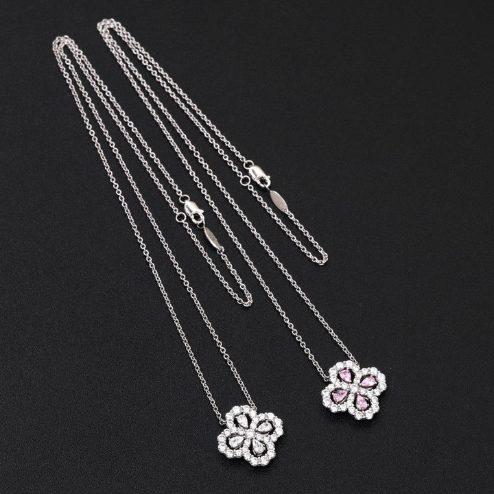 ¡®Aura Jewels¡¯LOOP NECKLACE FULL MOTIF DIAMOND 16MM MULTIPLE COLORS