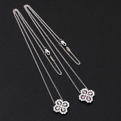 ¡®Aura Jewels¡¯LOOP NECKLACE FULL MOTIF DIAMOND 16MM MULTIPLE COLORS