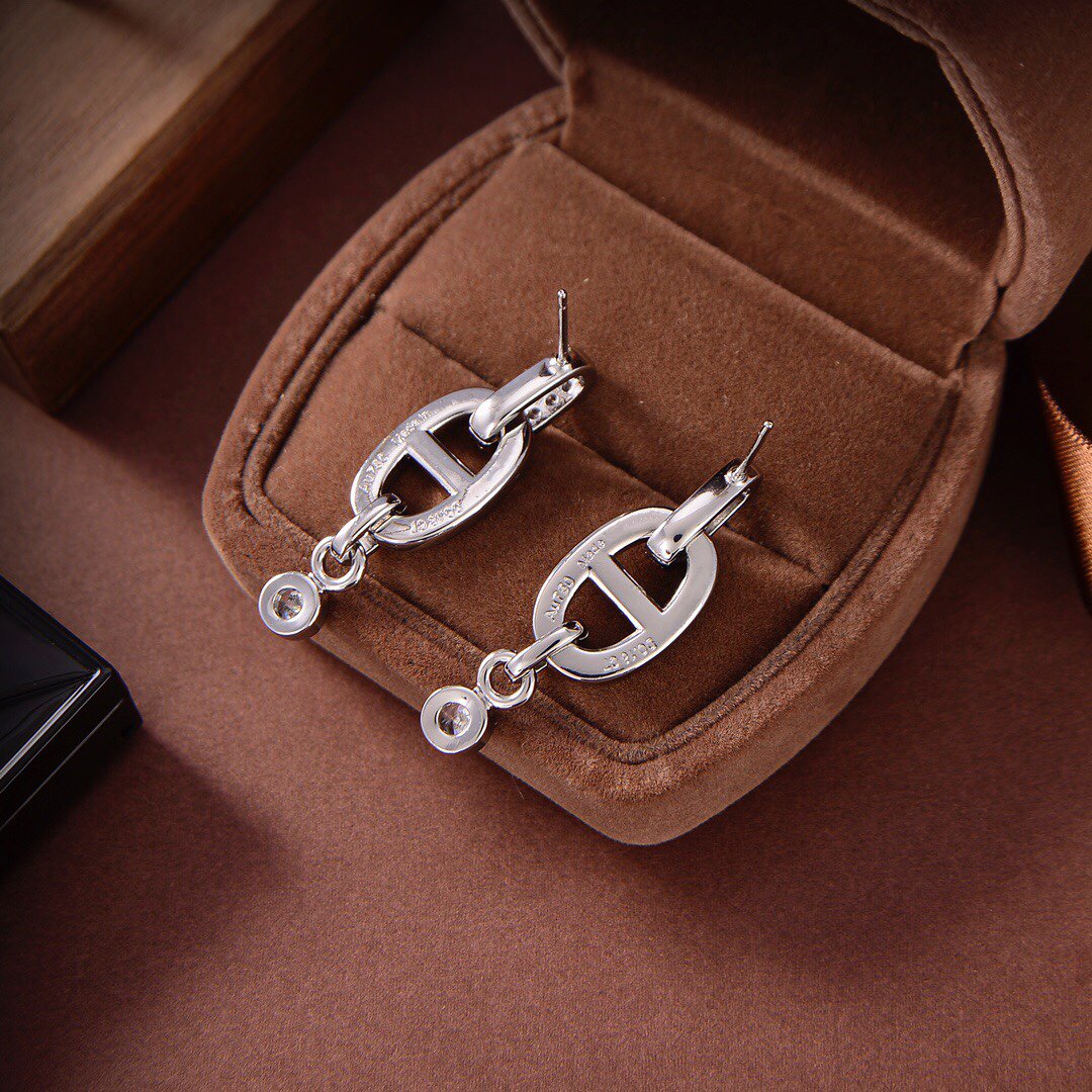 ¡®Aura Jewels¡¯HM CHAINE DIAMOND EARRINGS