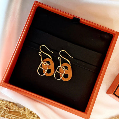 ¡®Aura Jewels¡¯HM O'MAILLON GOLD EARRINGS