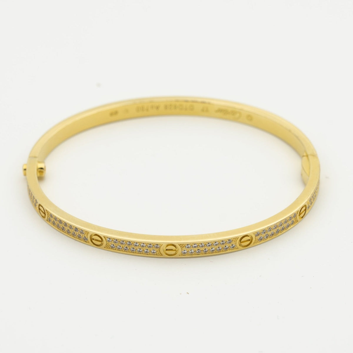 ¡®Aura Jewels¡¯LOVE BRACELET 3.65MM DIAMOND-PAVED