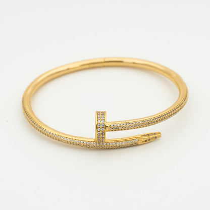 ¡®Aura Jewels¡¯JUSTE BRACELET 3.5MM ALL DIAMONDS