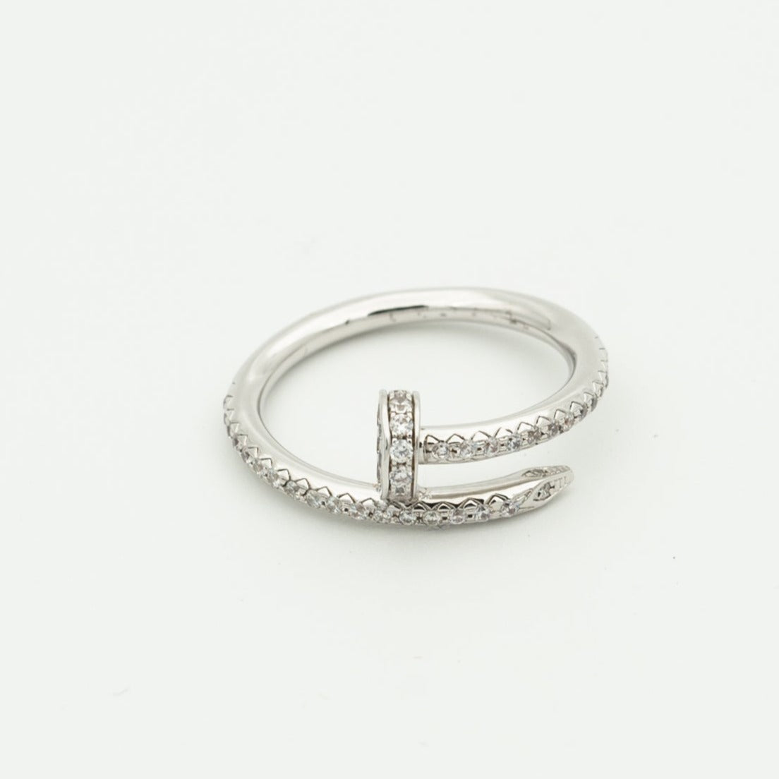 ¡®Aura Jewels¡¯JUSTE RING 1.8MM SILVER DIAMONDS