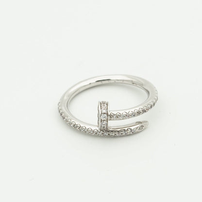 ¡®Aura Jewels¡¯JUSTE RING 1.8MM SILVER DIAMONDS
