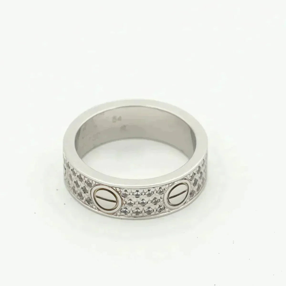 ¡®Aura Jewels¡¯LOVE RING 5.5MM DIAMONDS PAVED
