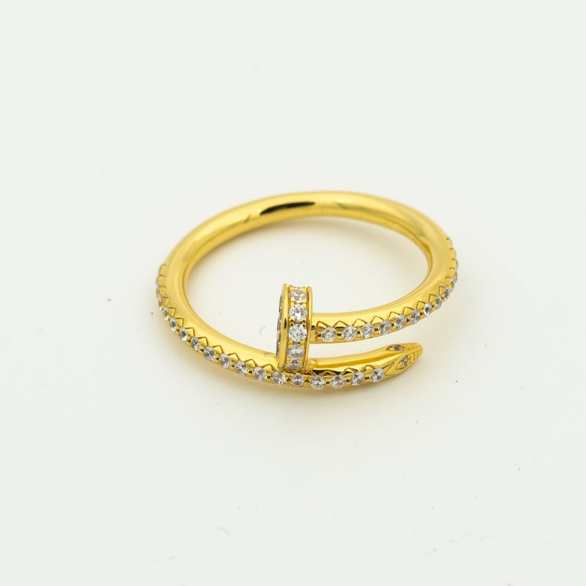 ¡®Aura Jewels¡¯JUSTE RING 1.8MM GOLD DIAMONDS