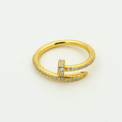 ¡®Aura Jewels¡¯JUSTE RING 1.8MM GOLD DIAMONDS