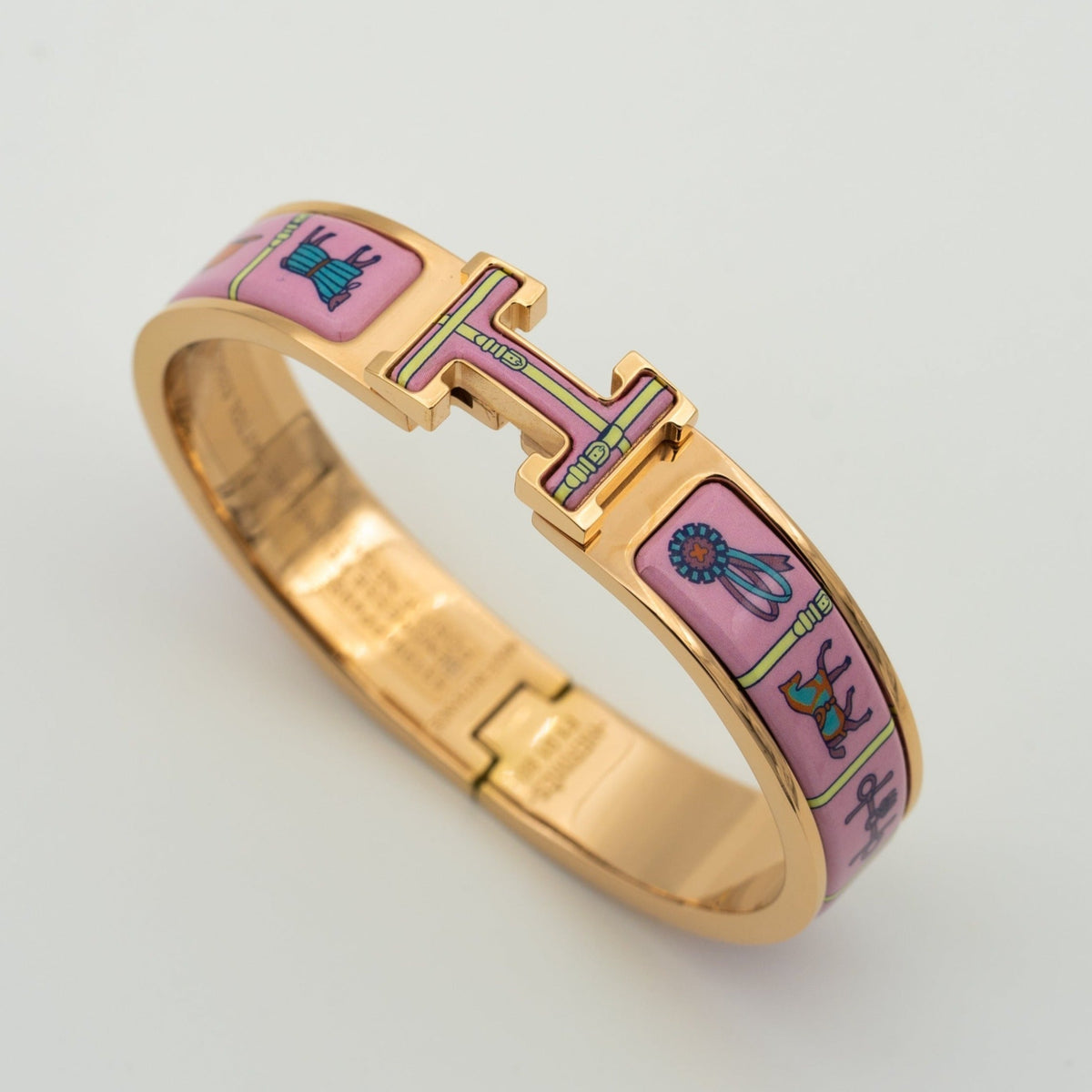 ¡®Aura Jewels¡¯H PINK GOLD BRACELET PINK CERAMIC