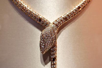 [✨Aura Jewels✨]HAUTE COUTURE GOLD SERPENTI NECKLACE
