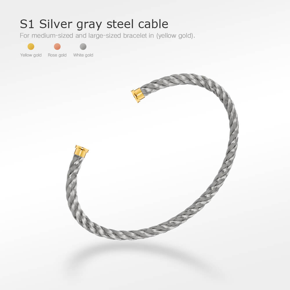 ¡®Aura Jewels¡¯FORCE SERIES BRACELET CABLES 50 CHOICES (DIY SELECTION)