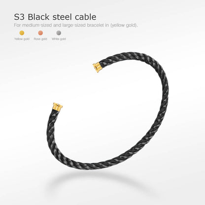 ¡®Aura Jewels¡¯FORCE SERIES BRACELET CABLES 50 CHOICES (DIY SELECTION)