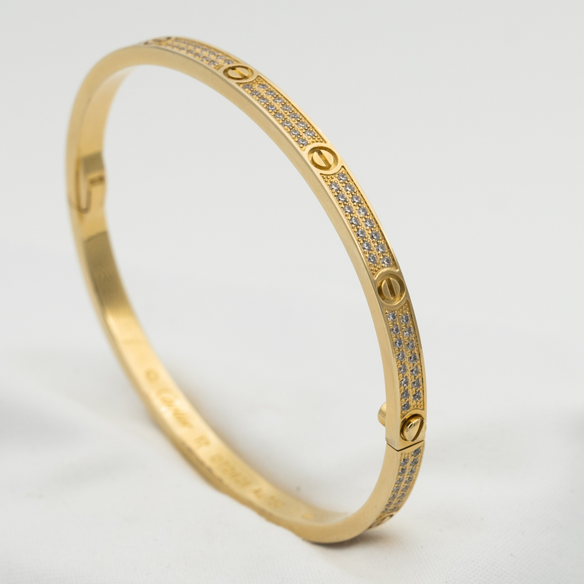 ¡®Aura Jewels¡¯LOVE BRACELET 3.65MM DIAMOND-PAVED