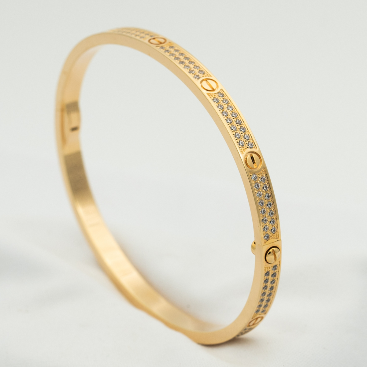 ¡®Aura Jewels¡¯LOVE BRACELET 3.65MM DIAMOND-PAVED