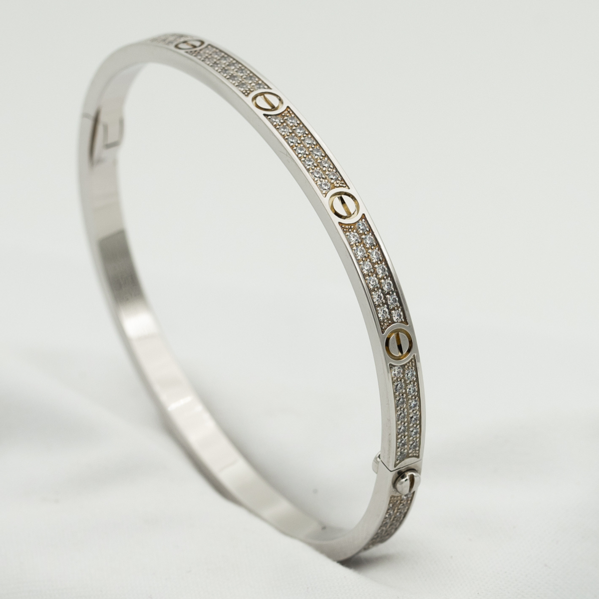 ¡®Aura Jewels¡¯LOVE BRACELET 3.65MM DIAMOND-PAVED