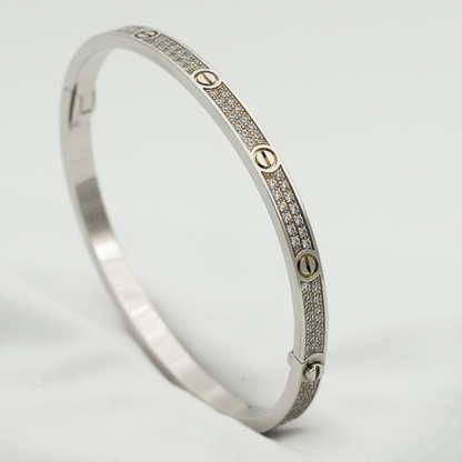 ¡®Aura Jewels¡¯LOVE BRACELET 3.65MM DIAMOND-PAVED