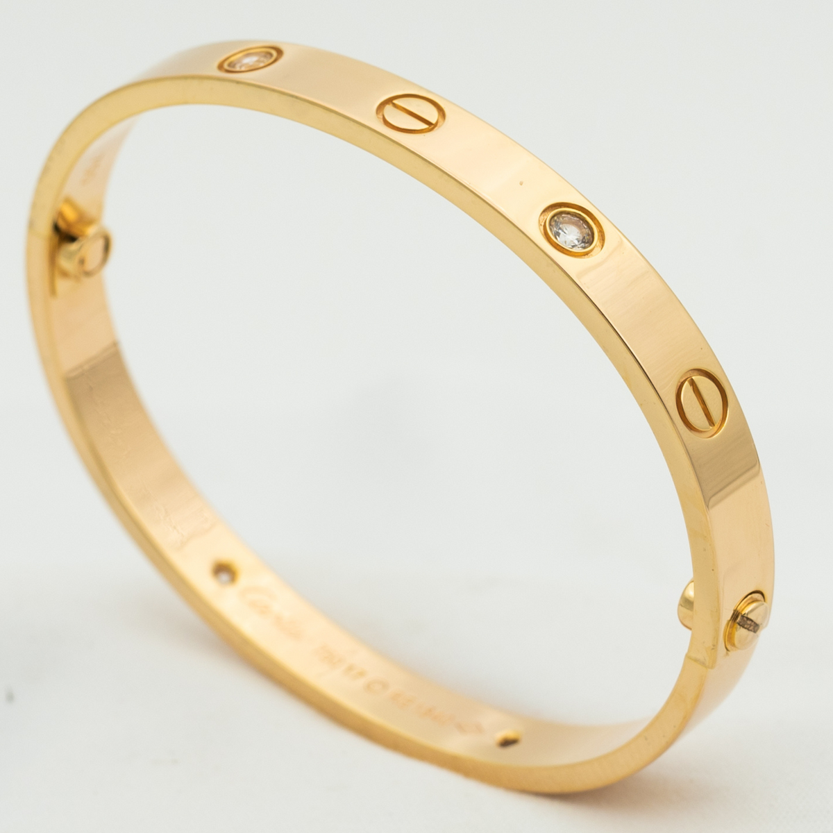 ¡®Aura Jewels¡¯LOVE BRACELET 6.1MM 4 DIAMONDS
