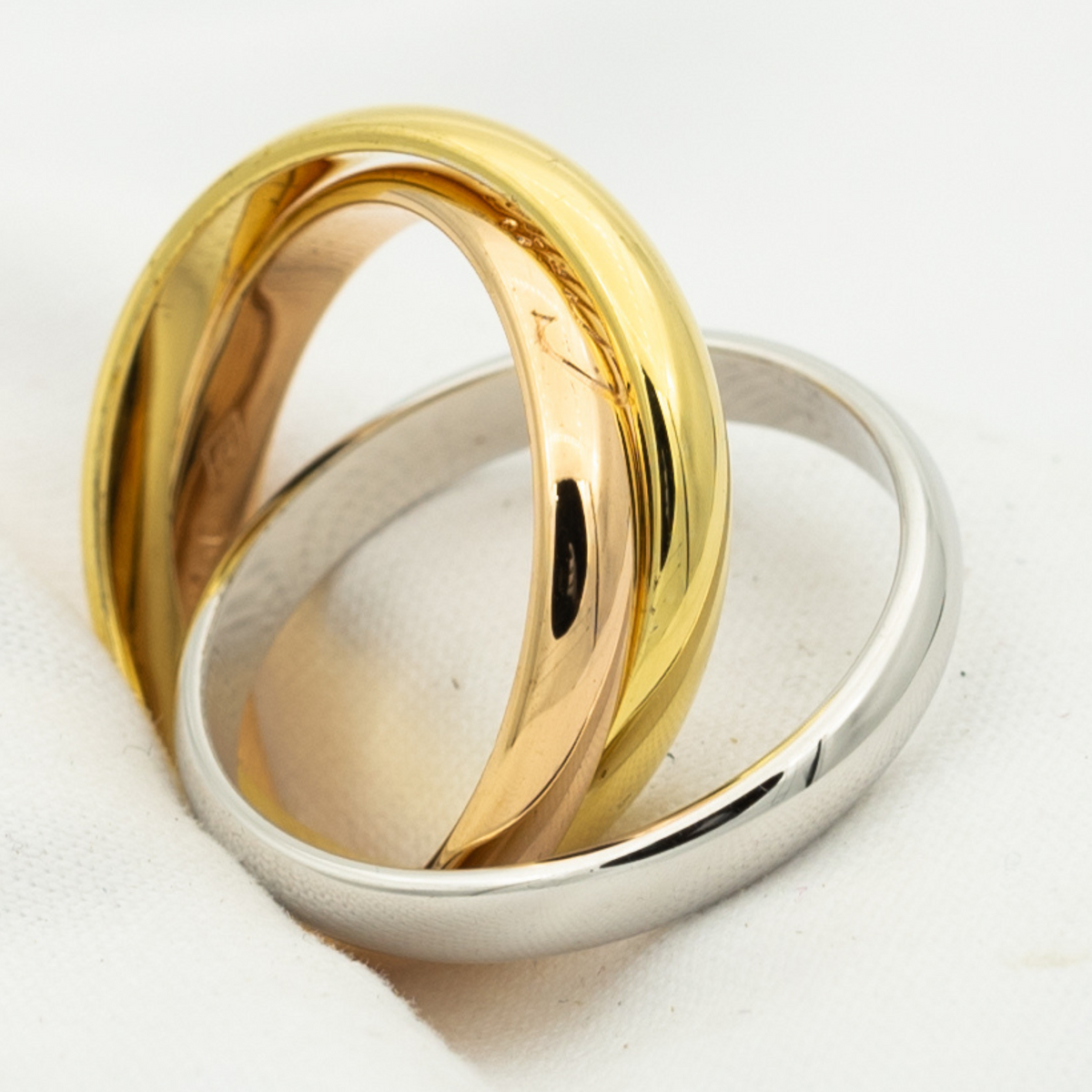 ¡®Aura Jewels¡¯TRINITY RING GOLD PINK GOLD SILVER