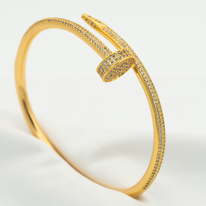 ¡®Aura Jewels¡¯JUSTE BRACELET 3.5MM ALL DIAMONDS