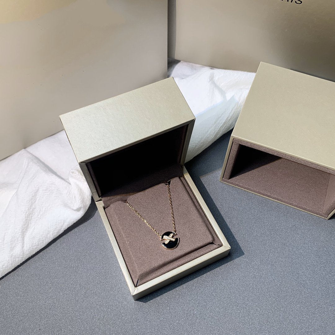 ¡®Aura Jewels¡¯JEUX DE PINK GOLD DIAMOND NECKLACE