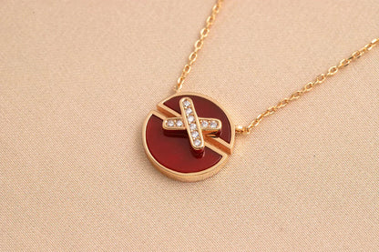 ¡®Aura Jewels¡¯JEUX DE ROSE GOLD DIAMOND NECKLACE