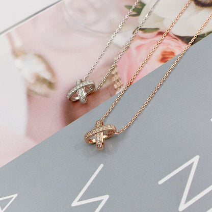 ¡®Aura Jewels¡¯JEUX DE DIAMOND NECKLACE