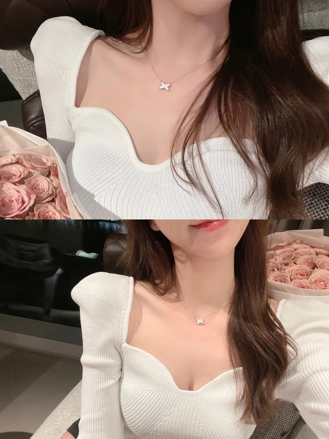 ¡®Aura Jewels¡¯JEUX DE NECKLACE 1 DIAMOND