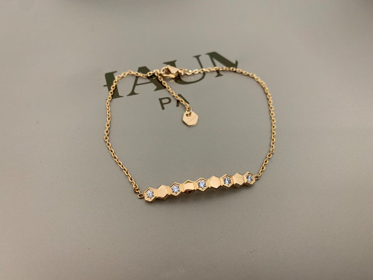 ¡®Aura Jewels¡¯BEE LOVE BRACELET DIAMOND