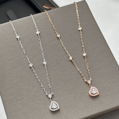 [Aura Jewels]JOY HEART DIAMOND NECKLACE