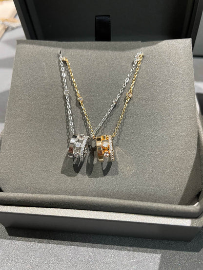 [Aura Jewels]CHAIN MOVE ROMANE PEDAND NECKLACE