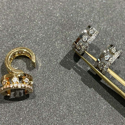 [Aura Jewels]MOVE ROMANE EARRINGS DIAMOND