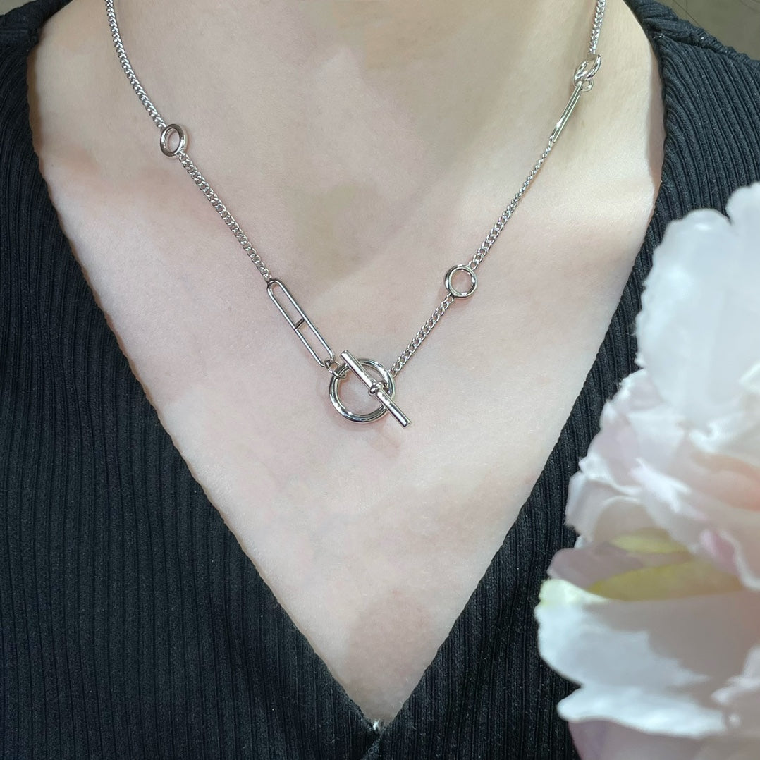 ¡®Aura Jewels¡¯HM STERLING CHAINE D'ANCRE HEART