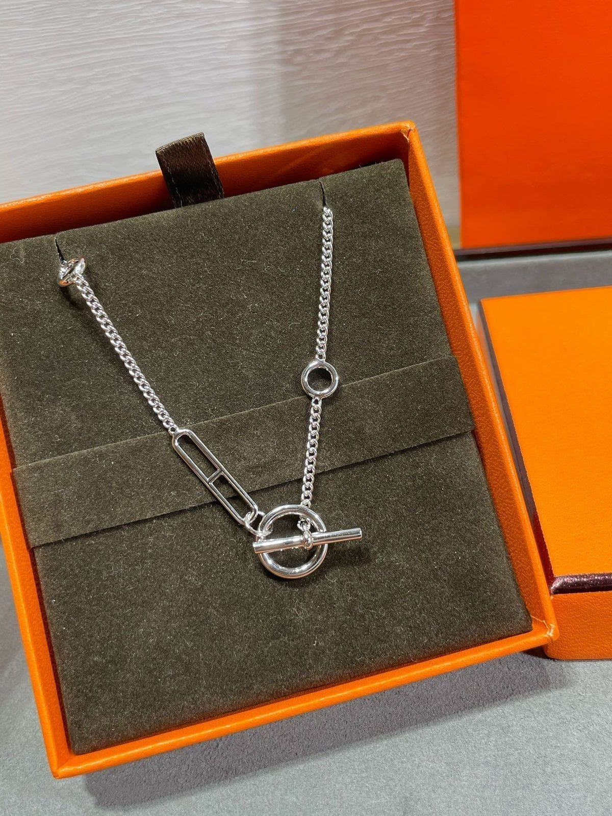 ¡®Aura Jewels¡¯HM STERLING CHAINE D'ANCRE HEART