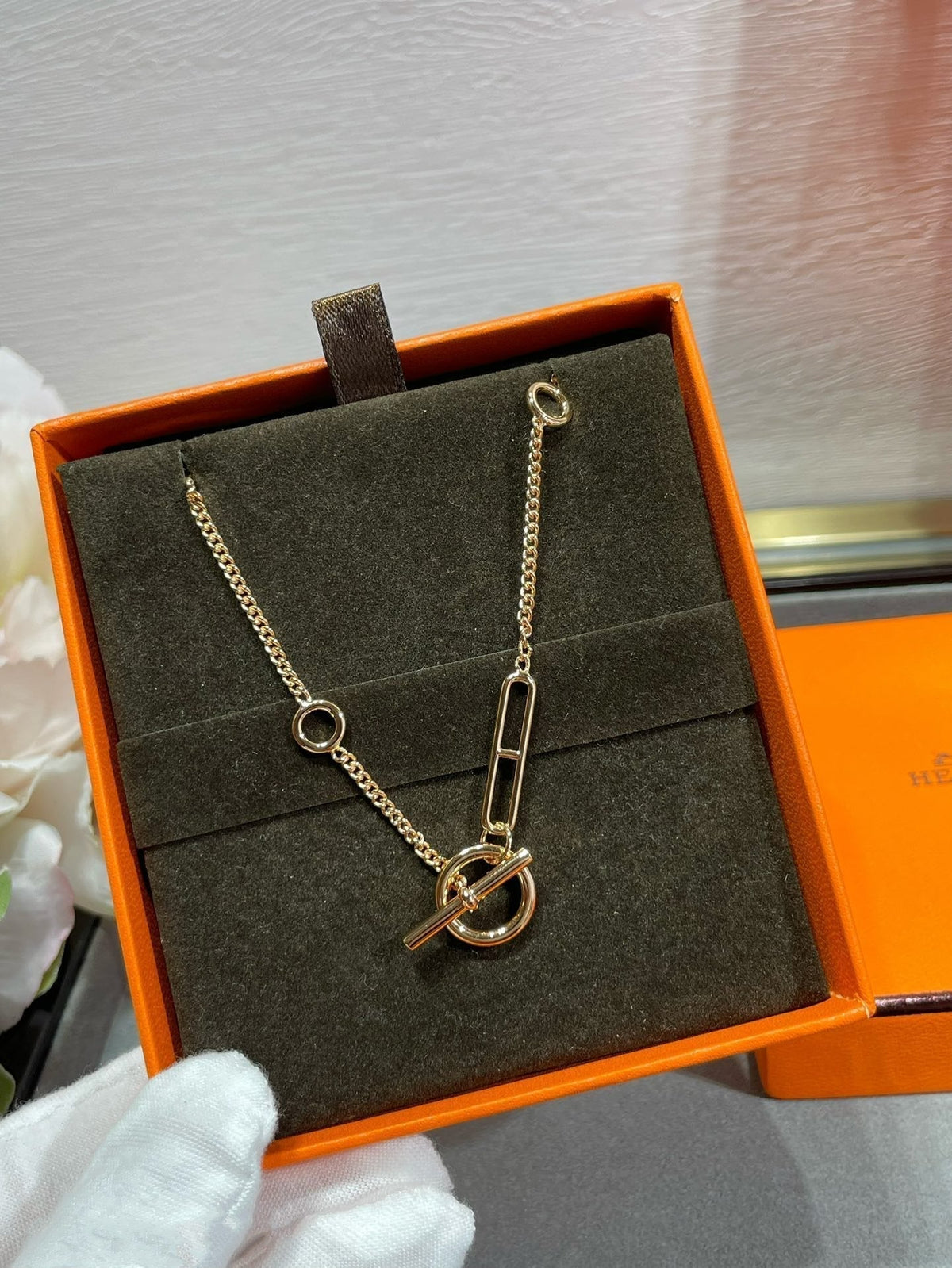 ¡®Aura Jewels¡¯HM STERLING CHAINE D'ANCRE HEART