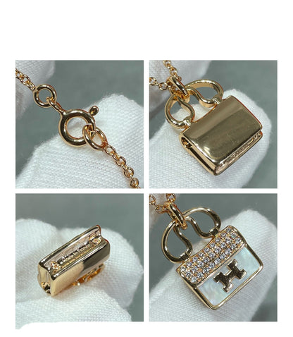 ¡®Aura Jewels¡¯H CIRCE MOISSANITE PENDANT NECKLACE GOLD