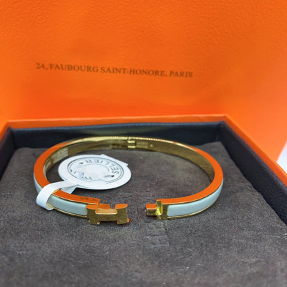 ¡®Aura Jewels¡¯CLASSIC HM CLIC GREEN 8MM ENAMEL BRACELET