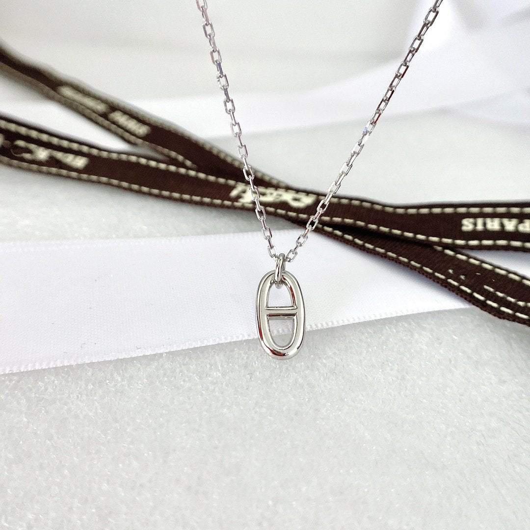¡®Aura Jewels¡¯HM PIG NOSE NECKLACE
