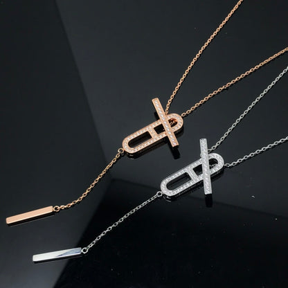 ¡®Aura Jewels¡¯HM NECKLACE PLATINUM ROSE GOLD DIAMOND